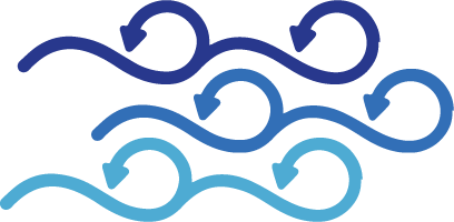 PADI Blueprint for Ocean Action(해양 액션을 위한 PADI 청사진) 아이콘
