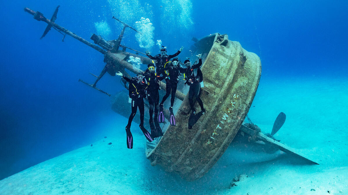 Wreck Diving Hero