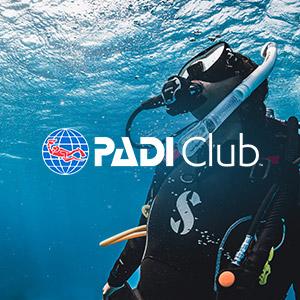 PADI 클럽 가입하기